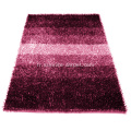 Viscose Polyester Shaggy avec Design Carpet